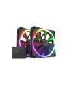 NZXT F140 RGB Twin Pack 140x140x26, case fan (Kolor: CZARNY, pack of 2 incl. RGB ' fan controller) - nr 16