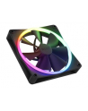 NZXT F140 RGB Twin Pack 140x140x26, case fan (Kolor: CZARNY, pack of 2 incl. RGB ' fan controller) - nr 1