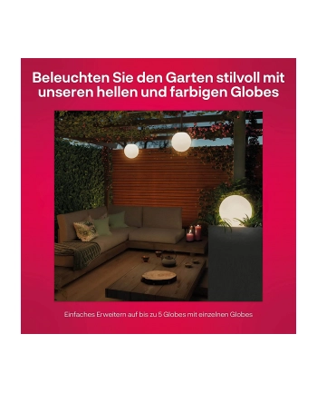 Innr Outdoor Smart Globe Light Color 3-Pack, LED Light (Replaces 33 Watt)