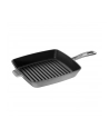 zwilling Kwadratowa patelnia żeliwna grillowa STAUB 40501-108-0 - grafitowa 26 cm - nr 1
