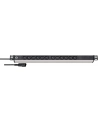 Brennenstuhl Alu-Line 19  12-way, power strip (Kolor: CZARNY/silver, 1U, IEC connector) - nr 15
