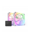 NZXT F140 RGB Twin Pack 140x140x26, case fan (Kolor: BIAŁY, pack of 2 incl. RGB ' fan controller) - nr 2