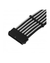 silverstone technology SilverStone ATX extension cable SST-PP07E-MBBW (Kolor: CZARNY/Kolor: BIAŁY, 30cm) - nr 11