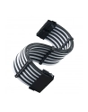 silverstone technology SilverStone ATX extension cable SST-PP07E-MBBW (Kolor: CZARNY/Kolor: BIAŁY, 30cm) - nr 13