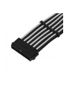 silverstone technology SilverStone ATX extension cable SST-PP07E-MBBW (Kolor: CZARNY/Kolor: BIAŁY, 30cm) - nr 16