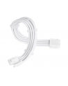 silverstone technology SilverStone power supply extension cable SST-PP07E-PCI8W-V2, PCIe 8pin (6+2) (Kolor: BIAŁY, 30cm) - nr 25