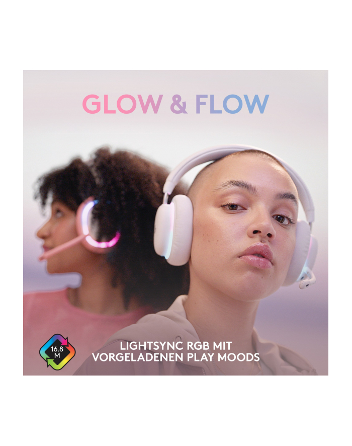 Logitech G735 Gaming Headset (White, Bluetooth, USB) główny