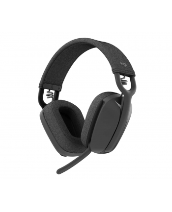 Logitech Zone Vibe 100, Headset (Kolor: CZARNY, Bluetooth, USB-C)