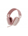 Logitech Zone Vibe 100, headset (pink, Bluetooth, USB-C) - nr 27