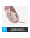 Logitech Zone Vibe 100, headset (pink, Bluetooth, USB-C) - nr 5