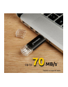 Intenso Twist Line 128 GB, USB stick (anthracite/transparent, USB-A 3.2 Gen 1, USB-C 3.2 Gen 1) - nr 38