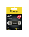 Intenso Twist Line 128 GB, USB stick (anthracite/transparent, USB-A 3.2 Gen 1, USB-C 3.2 Gen 1) - nr 4