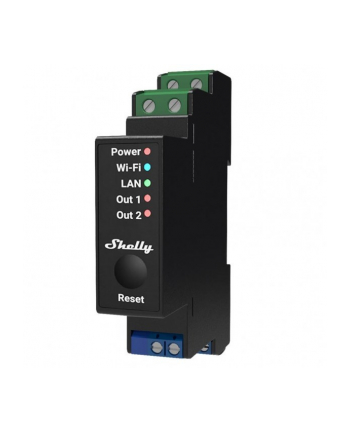Shelly Pro 2PM, Relay (2 channels)