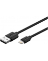 goobay Lightning - USB charging and synchronization cable (Kolor: CZARNY, 1 meter) - nr 14