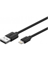 goobay Lightning - USB charging and synchronization cable (Kolor: CZARNY, 1 meter) - nr 4