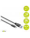 goobay USB-A 3.0 plug > USB-C plug reversible, cable (Kolor: CZARNY, 3 meters) - nr 9