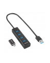Sharkoon 4-Port USB 3.2 Gen 1 Aluminum Hub, USB hub (Kolor: CZARNY) - nr 1