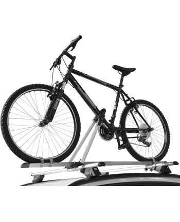 fischer die fahrradmarke FISCHER Bicycle CrossLine XL, bicycle rack (silver/Kolor: CZARNY)
