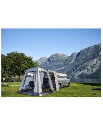 Reimo rear tent UniVan II (grey/light green, 2.4 meters, for mini campers and vans)