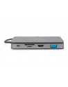 Digitus 11 port USB-C docking station with SSD enclosure (USB, VGA, HDMI, RJ45, M.2 SSD) - nr 13