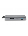 Digitus 11 port USB-C docking station with SSD enclosure (USB, VGA, HDMI, RJ45, M.2 SSD) - nr 25