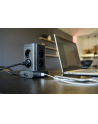 Brennenstuhl socket tower 8-way in 45 arrangement, socket strip (Kolor: CZARNY, 4x USB) - nr 15