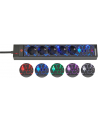 Brennenstuhl gaming power strip GSL 05 USB, 5-way (Kolor: CZARNY, 1.5 meters, LED lighting and color change mode) - nr 2