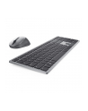 D-E Layout - Dell Premier Multi-Device Wireless Keyboard and Mouse (KM7321W) Desktop Set (Titanium/Black, Scissor Mechanics) - nr 12