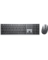 D-E Layout - Dell Premier Multi-Device Wireless Keyboard and Mouse (KM7321W) Desktop Set (Titanium/Black, Scissor Mechanics) - nr 18