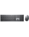 D-E Layout - Dell Premier Multi-Device Wireless Keyboard and Mouse (KM7321W) Desktop Set (Titanium/Black, Scissor Mechanics) - nr 9