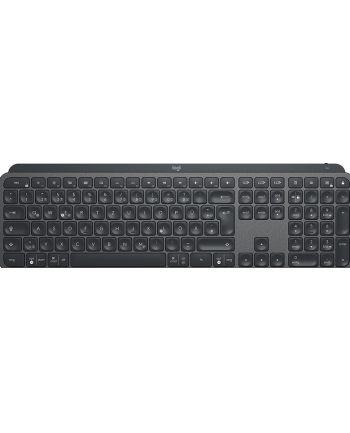 D-E layout - Logitech MX Keys Plus, keyboard (graphite/Kolor: CZARNY, incl. palm rest)