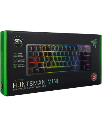 D-E layout - Razer Huntsman Mini, gaming keyboard (Kolor: CZARNY, Razer Linear Optical (Red)) nr 2