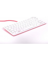 D-E layout - Raspberry Pi Foundation official Raspberry Pi keyboard (Kolor: BIAŁY/red, incl. 3-port USB hub) - nr 8