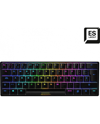 ES layout - Sharkoon SKILLER SGK50 S4, gaming keyboard (Kolor: CZARNY, Kailh Red)