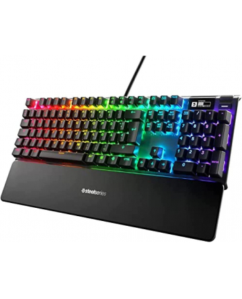 D-E layout - SteelSeries APEX 7, gaming keyboard (Kolor: CZARNY, SteelSeries QX2 Brown)