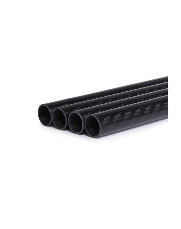 Alphacool Carbon HardTube 13mm 4x 80cm, tube (Kolor: CZARNY, set of 4) główny