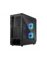 Fractal Design Focus 2 RGB Black TG Clear Tint, tower case (Kolor: CZARNY, tempered glass) - nr 26