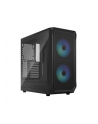 Fractal Design Focus 2 RGB Black TG Clear Tint, tower case (Kolor: CZARNY, tempered glass) - nr 72