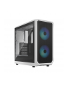 Fractal Design Focus 2 RGB White TG Clear Tint, tower case (Kolor: BIAŁY, tempered glass) - nr 26