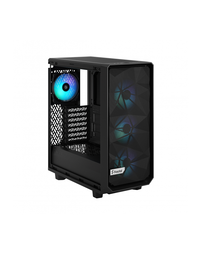 Fractal Design Meshify 2 Compact RGB Black TG Light Tint, tower case (Kolor: CZARNY, tempered glass) główny