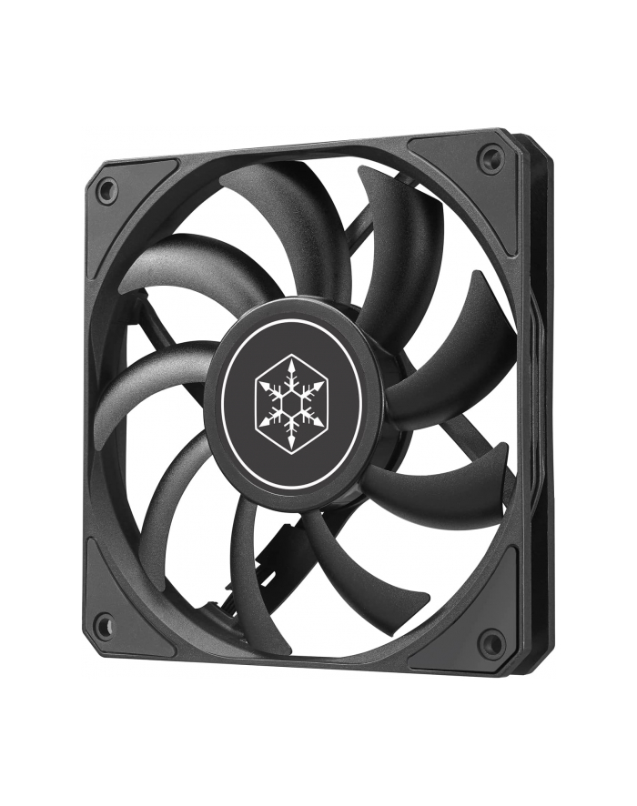 silverstone technology SilverStone SilvStone SST-AS120B, case fan (Kolor: CZARNY/transparent) główny