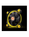 Thermaltake Riing 14 LED Yellow 140x140x25, case fan (Kolor: CZARNY/yellow) - nr 2