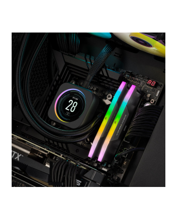 Corsair DDR5 - 64GB - 5200 - CL - 40 - Dual Kit, memory (Kolor: CZARNY, CMH64GX5M2B5200C40, Vengeance RGB, for AMD) nr 1