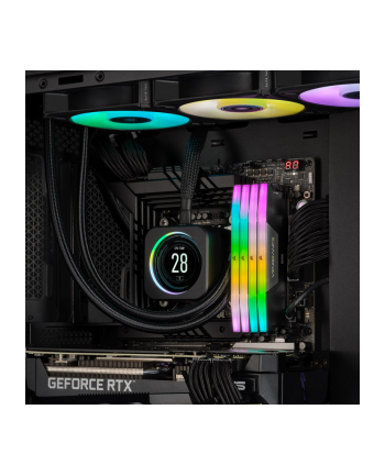Corsair DDR5 - 64GB - 5200 - CL - 40 - Dual Kit, memory (Kolor: CZARNY, CMH64GX5M2B5200C40, Vengeance RGB, for AMD) nr 2