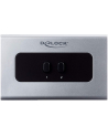 DeLOCK switch jack 3.5mm 2 port manual bidirectional, switch (grey/Kolor: CZARNY) - nr 17