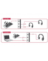 DeLOCK switch jack 3.5mm 2 port manual bidirectional, switch (grey/Kolor: CZARNY) - nr 22