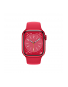 Apple Watch Series 8 Smartwatch (red, 41mm, Sport Band, Aluminum Case, LTE) MNJ23FD/A - nr 2