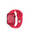 Apple Watch Series 8 Smartwatch (red, 41mm, Sport Band, Aluminum Case, LTE) MNJ23FD/A - nr 4