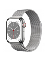 Apple Watch Series 8 Cell Smartwatch (milanaise silver, 41mm, stainless steel, 4G) MNJ83FD/A - nr 15