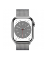 Apple Watch Series 8 Cell Smartwatch (milanaise silver, 41mm, stainless steel, 4G) MNJ83FD/A - nr 16